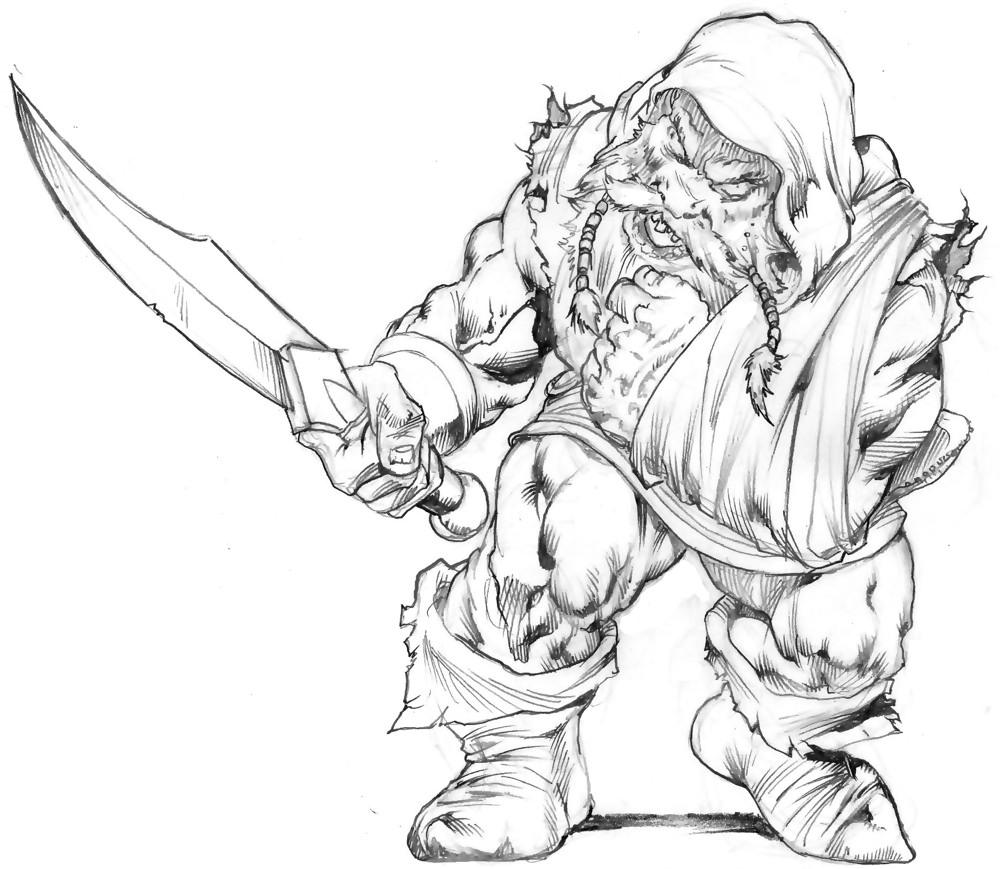 Dwarf Outline