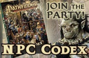 Pathfinder Roleplaying Game: NPC Codex