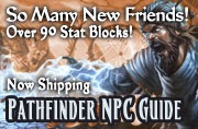 So Many New Friends: Pathfinder NPC Guide
