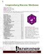Legendary Races: Medusa (PFRPG) PDF