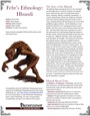 Fehr's Ethnology: Hhundi (PFRPG) PDF