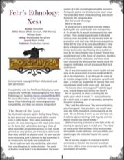 Fehr's Ethnology: Xesa (PFRPG) PDF