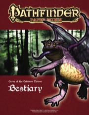 Pathfinder Paper Minis—Curse of the Crimson Throne Adventure Path Bestiary PDF