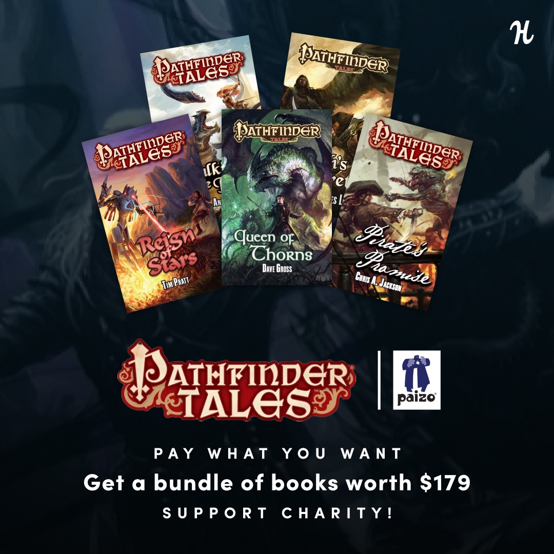 Giant Pathfinder Humble Bundle: Lost Omens Lore Archive