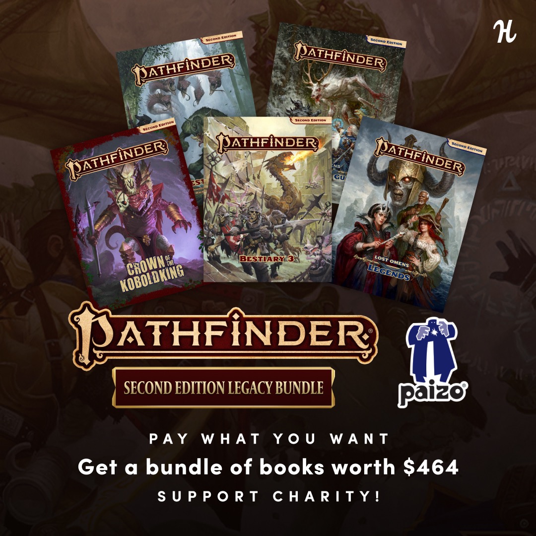 Humble Book Bundle: Pathfinder Tales by Paizo (pay what you want and help  charity) : r/humblebundles