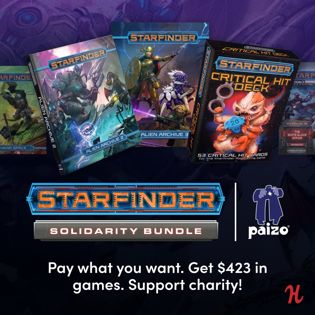 Pathfinder humble bundle enables players to begin their fantasy RPG  adventures for $5