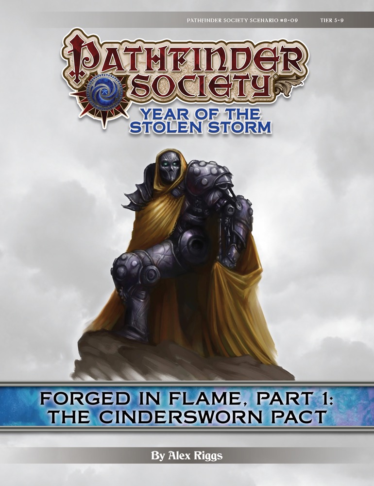 Mythic Games Santa Cruz Pathfinder Society PFS1 8 09 Forged